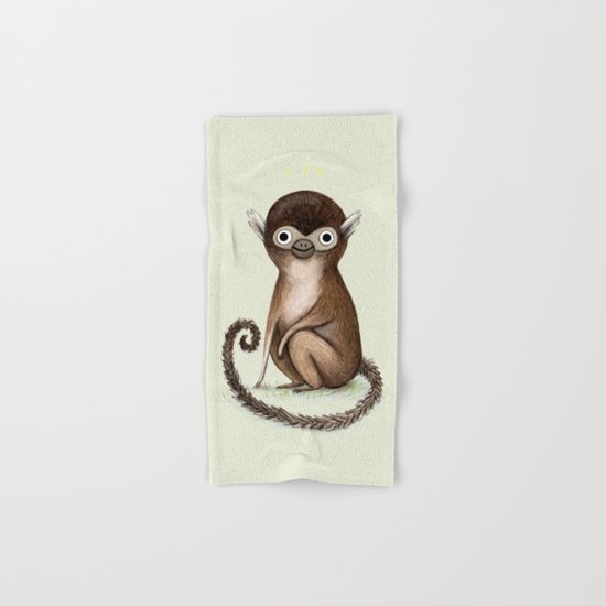 Squirrel Monkey Hand & Bath Towel