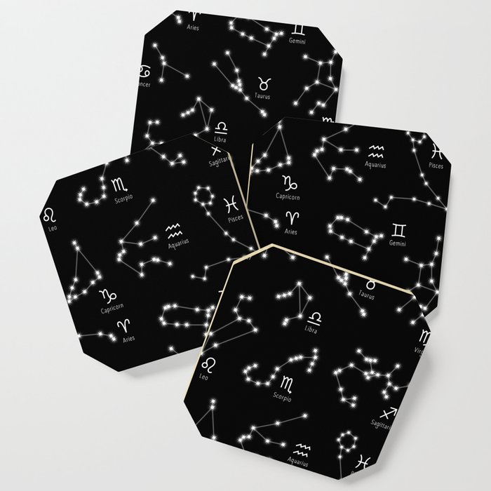 Zodiac Constellations Coaster