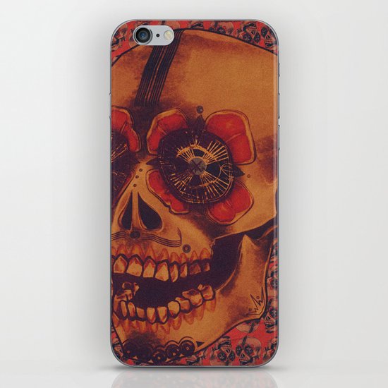Skulled iPhone Skin