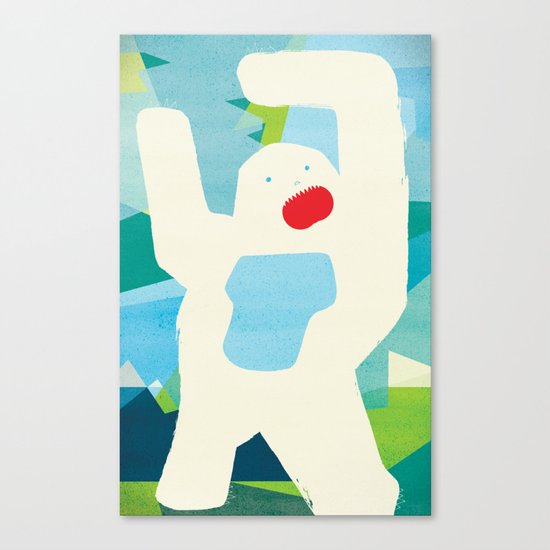 Abominable Canvas Print