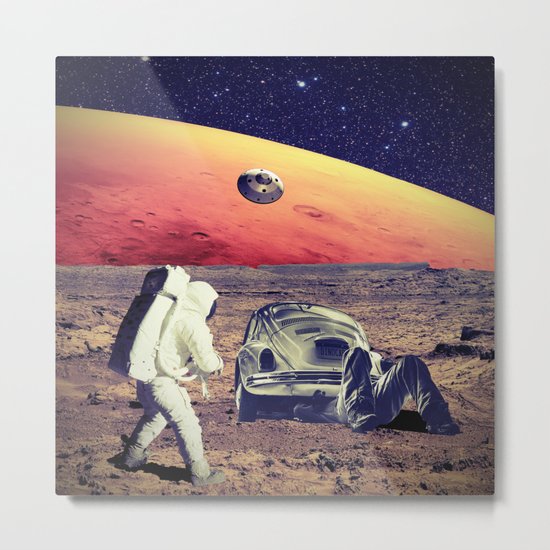 Car repair Metal Print