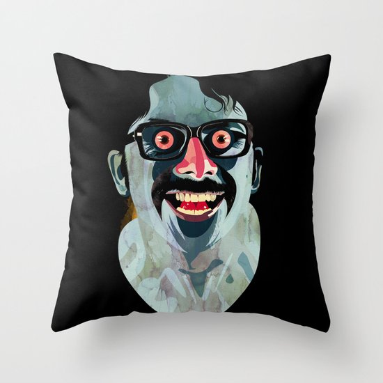 Portrait of Alonso Quijada Throw Pillow