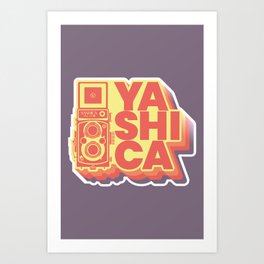 Yashica Candy Art Print