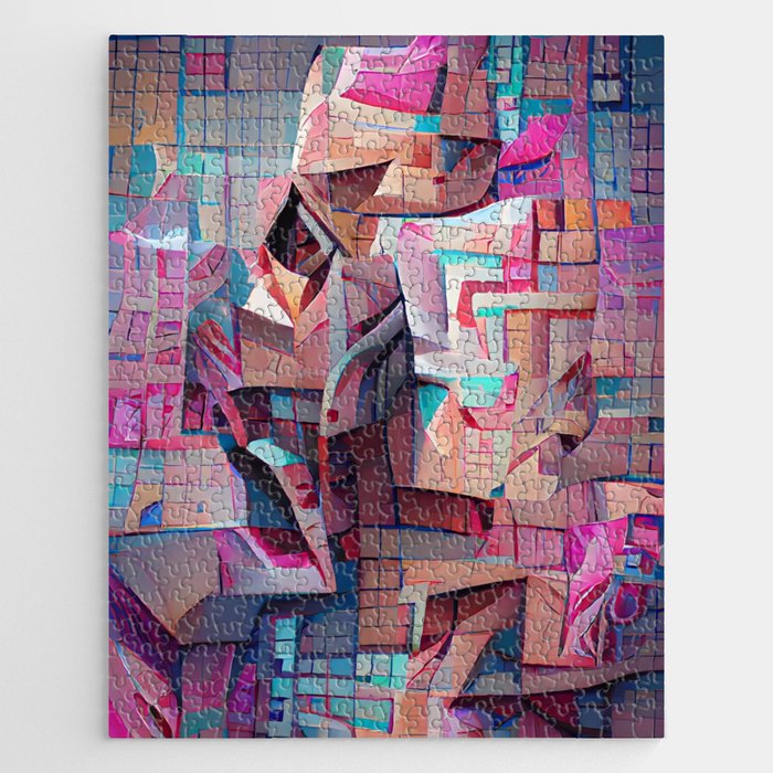 Distorted Structure Jigsaw Puzzle