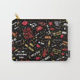 ROCK N ROLL 80'S Carry-All Pouch