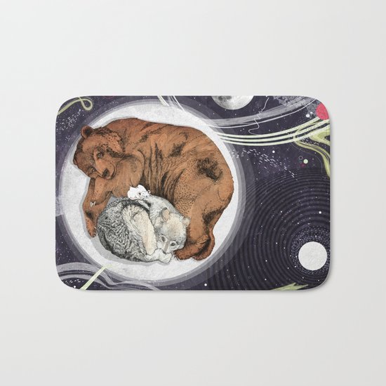 Moon Bath Mat