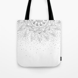  Elegant rose gold mandala confetti design Tote Bag