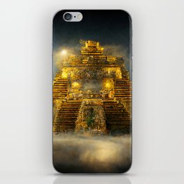 Ancient Mayan Temple iPhone Skin