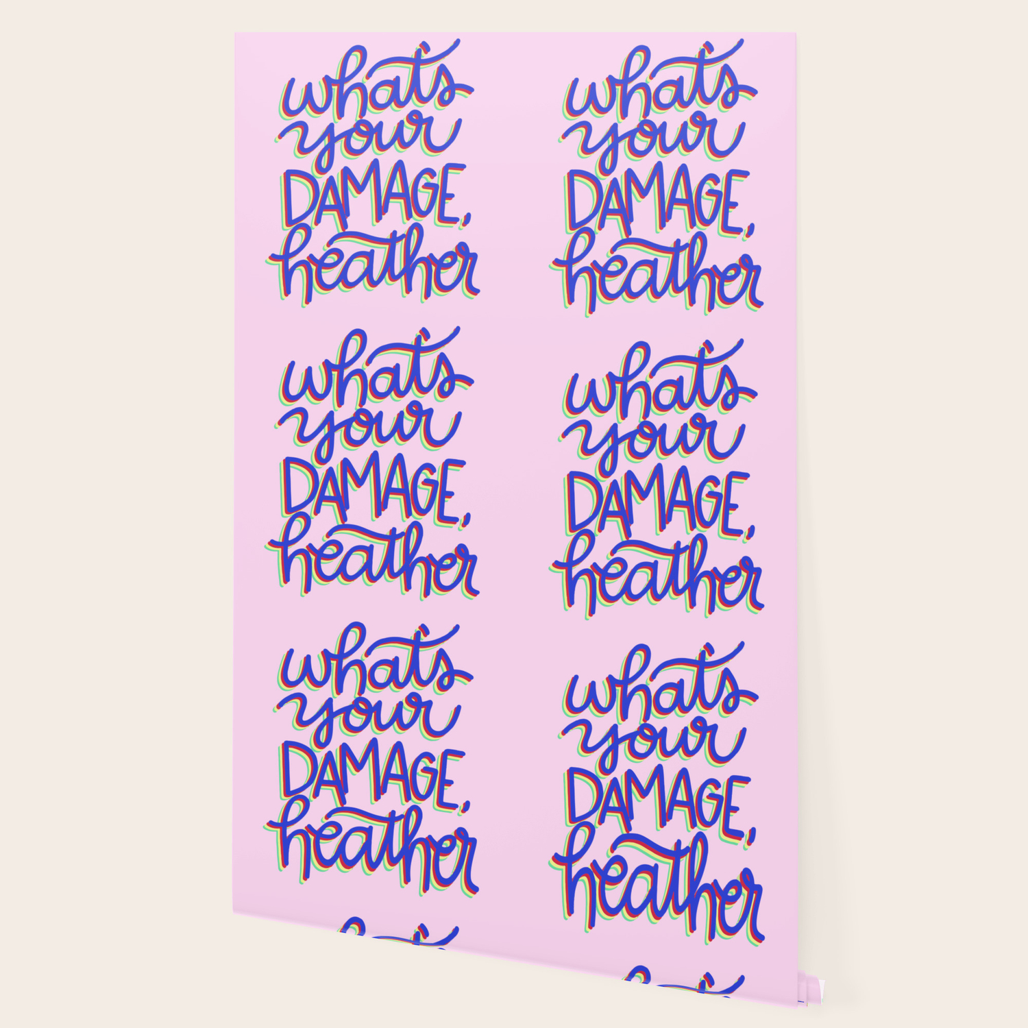 What S Your Damage Wallpaper By Nataliemeagan Society6