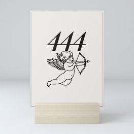 Angel Number 444 Mini Art Print