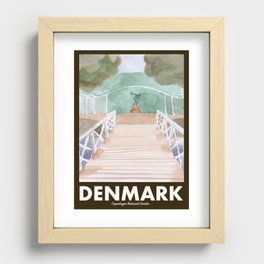 Visit Denmark: Copenhagen Botanical Gardens Recessed Framed Print