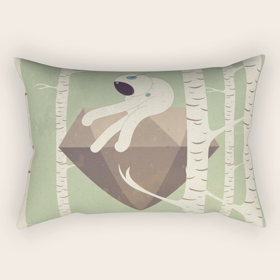 d i a m a n t e - v o l a n t e Rectangular Pillow