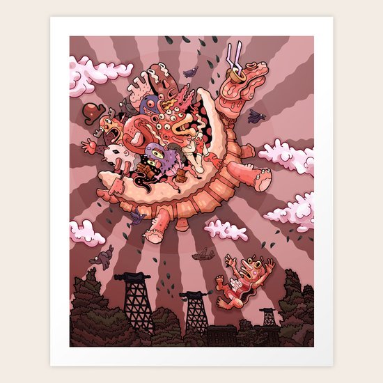 Elevators Art Print
