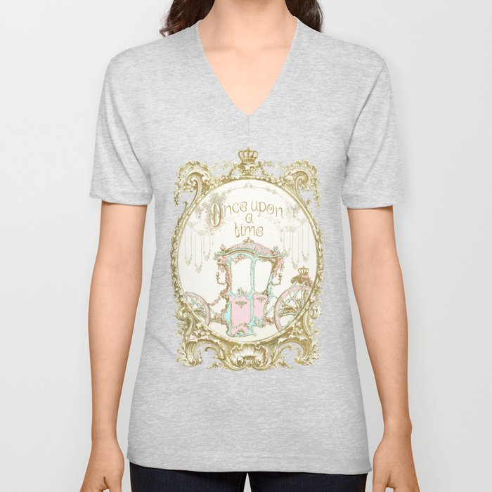 Once upon a time V Neck T Shirt
