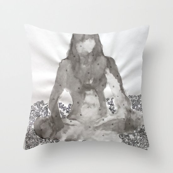 Meditation Throw Pillow