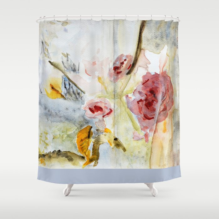 fragmented view Shower Curtain