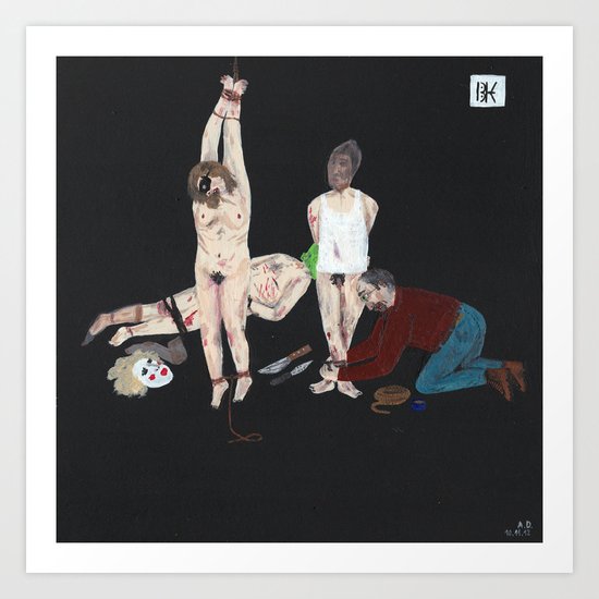 BTK-Killer Art Print