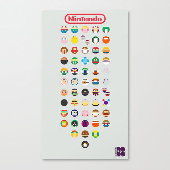 Mintendo Canvas Print