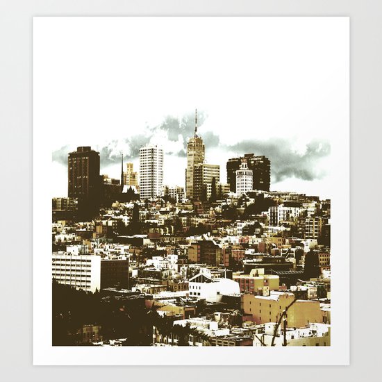 sanscape 2 Art Print