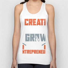 Entrepreneur Business Boss Startup CEO Unisex Tank Top