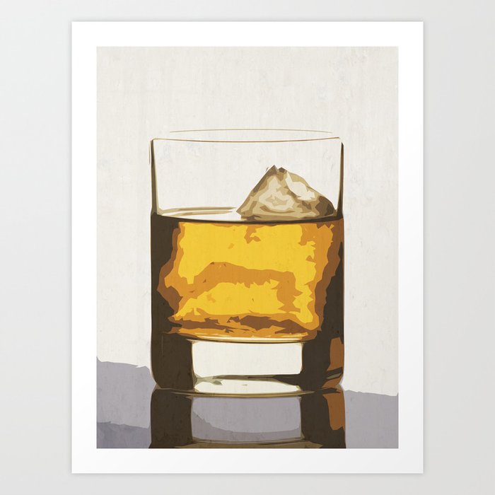Old Scotch Whiskey Art Print