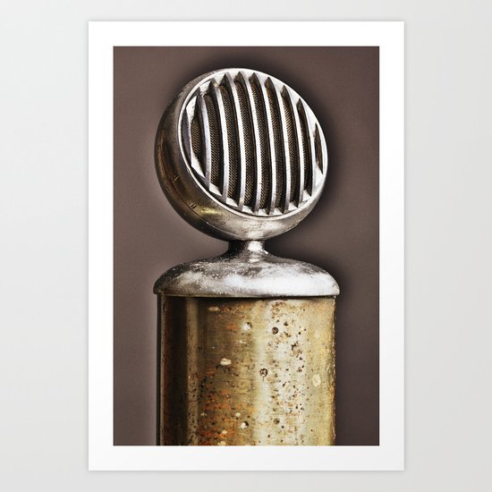 microphone Art Print