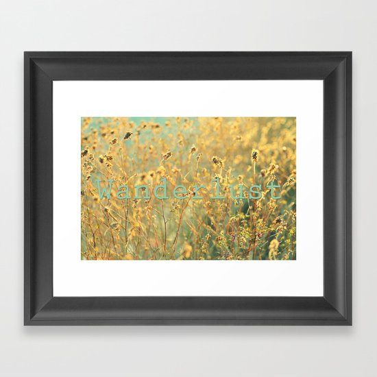 Wanderlust Framed Art Print