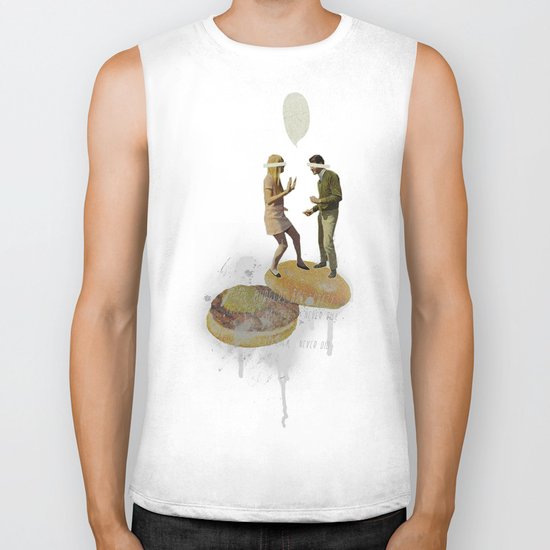 Danse Sale | Collage Biker Tank