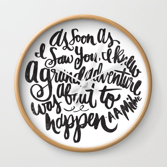 grand adventure Wall Clock
