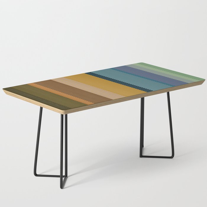 Abstraction_PRIMITIVE_RISING_LINE_COLOR_PATTERN_POP_ART_0330A Coffee Table