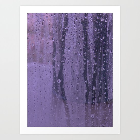 Purple Rain Art Print