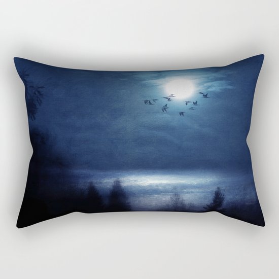 Blue hope Rectangular Pillow