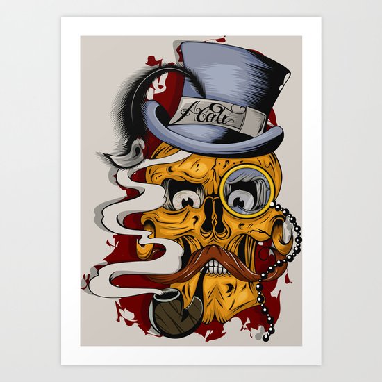 Skull Art Print