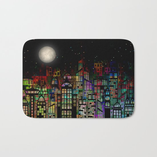 Fairytale City Bath Mat