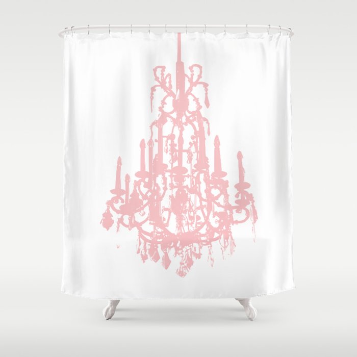 Crystal fading Shower Curtain