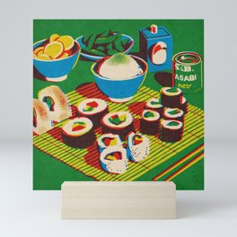 Japanese Sushi Mini Art Print