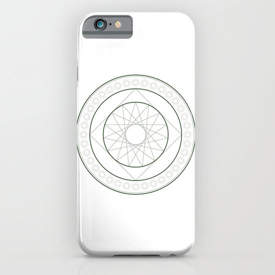 Anime Magic Circle 4 iPhone & iPod Case