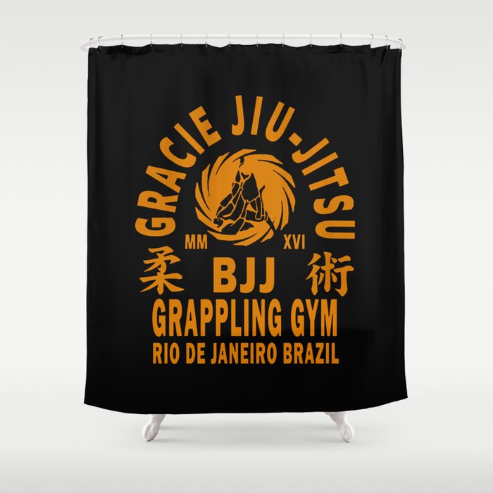 Gracie Jiu Jitsu Shower Curtain