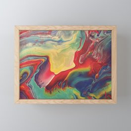 Smeltin Rainbow Framed Mini Art Print