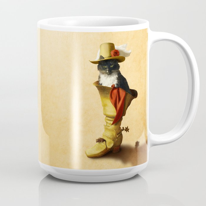 Little Puss in Boots Coffee Mug by 