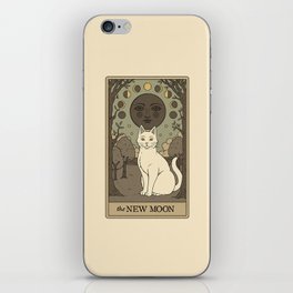 The New Moon Cat iPhone Skin