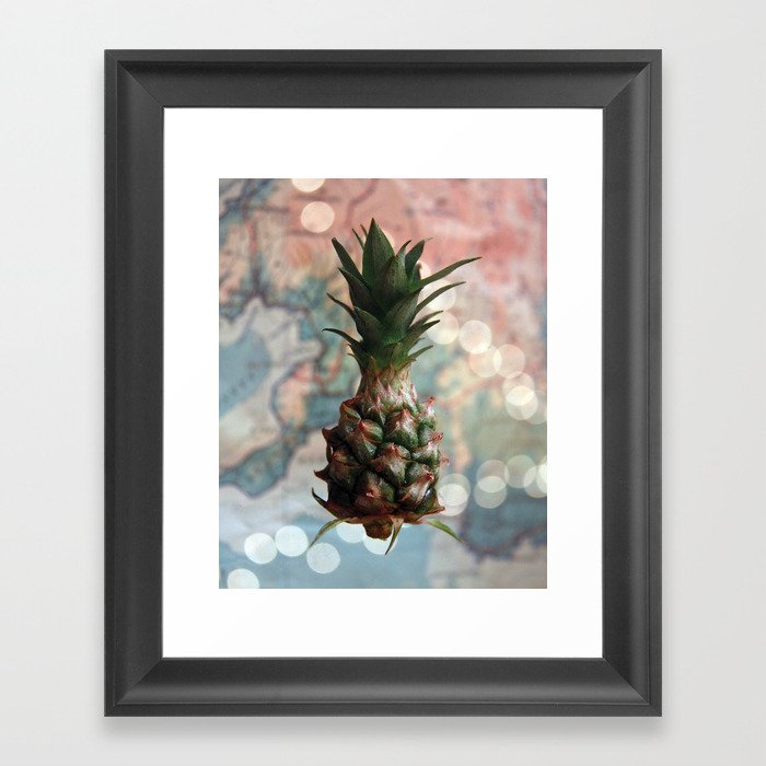 22g ananas Framed Art Print