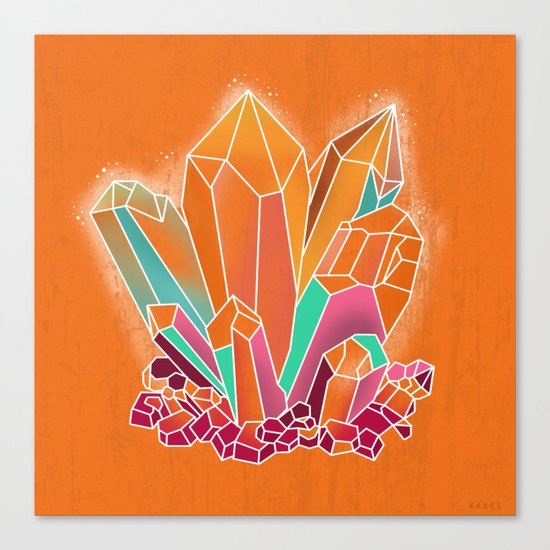 Gems Canvas Print
