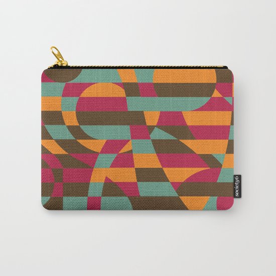 Abstract Graphic Art - Roller Coaster Carry-All Pouch