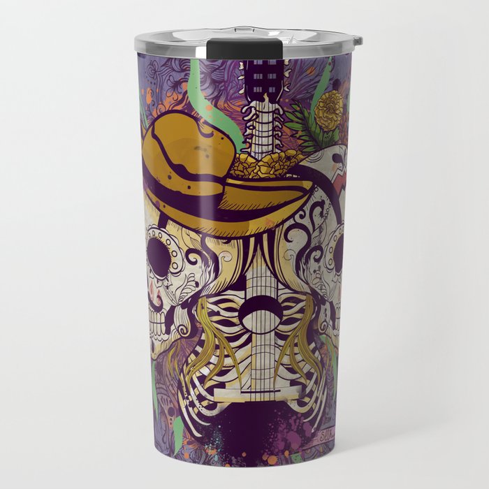 Day of the dead Travel Mug