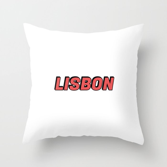 Lisbon  Throw Pillow