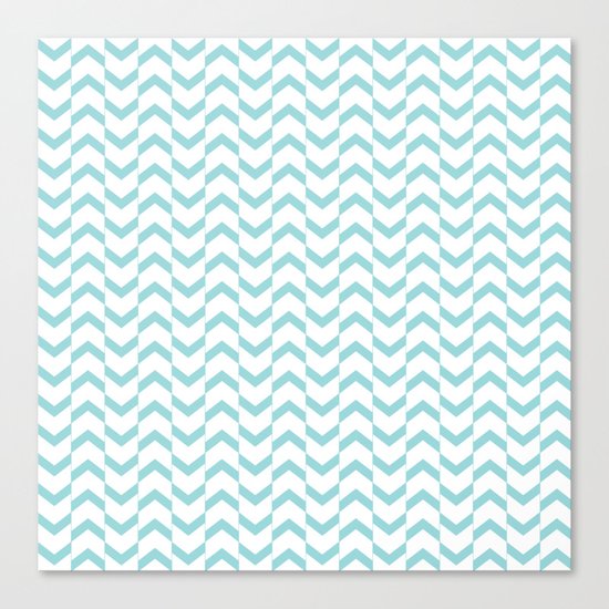 Limpet shell chevron Canvas Print