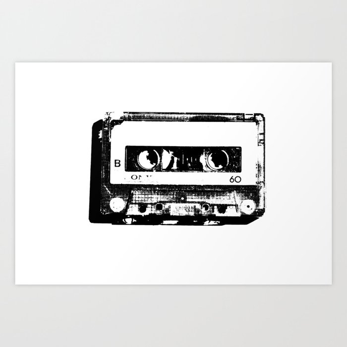 cassette Art Print