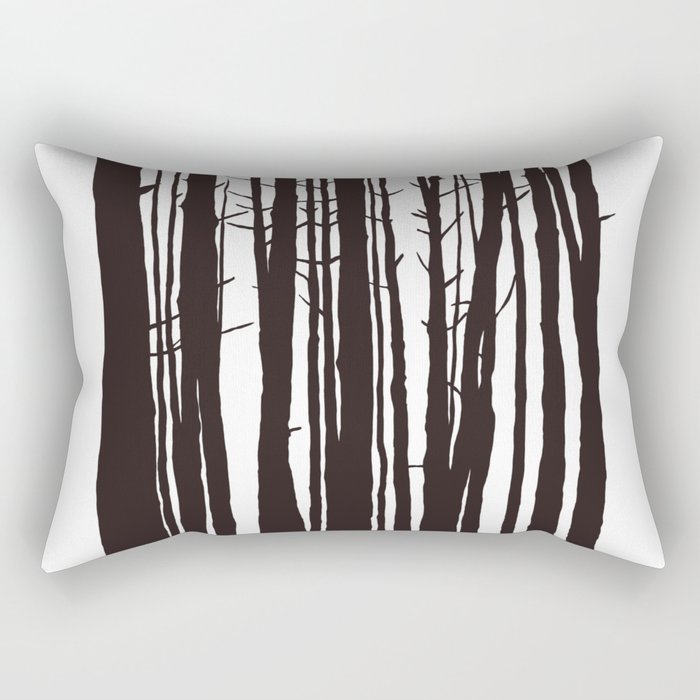The Trees and The Forest Rectangular Pillow