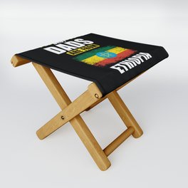 Best Dads are from Ethiopia Folding Stool